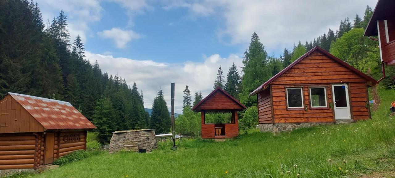 Hotel Крайня Хата Synevyrsʼka Polyana Exterior foto